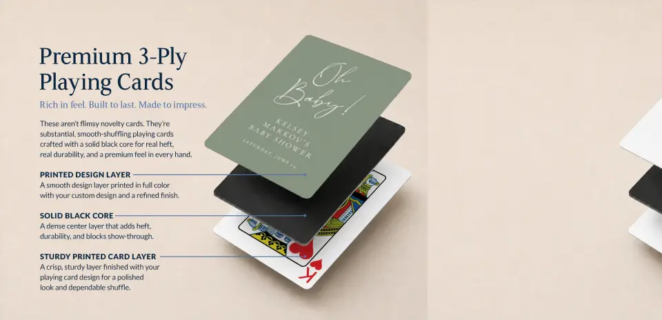 Wedding Playing Cards