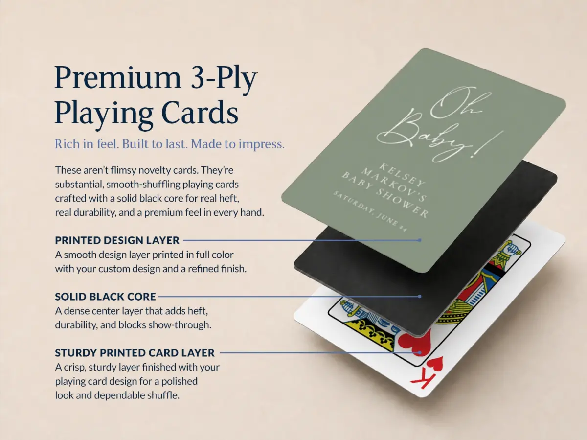 Wedding Playing Cards