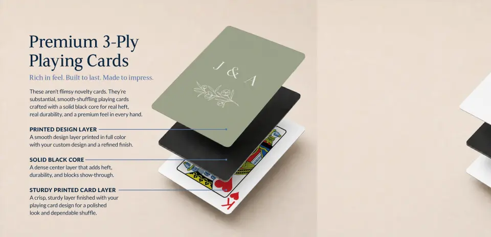 Wedding Playing Cards