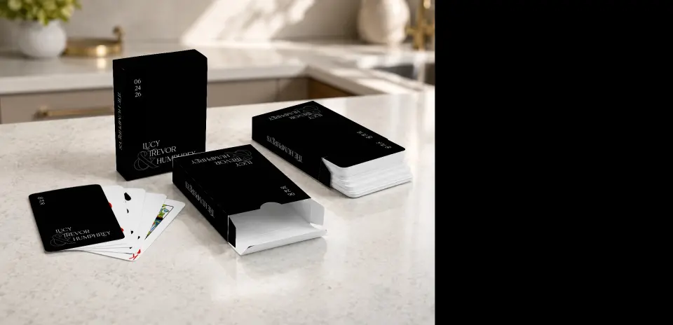 Wedding Playing Cards