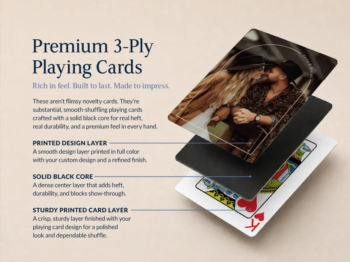 Wedding Playing Cards