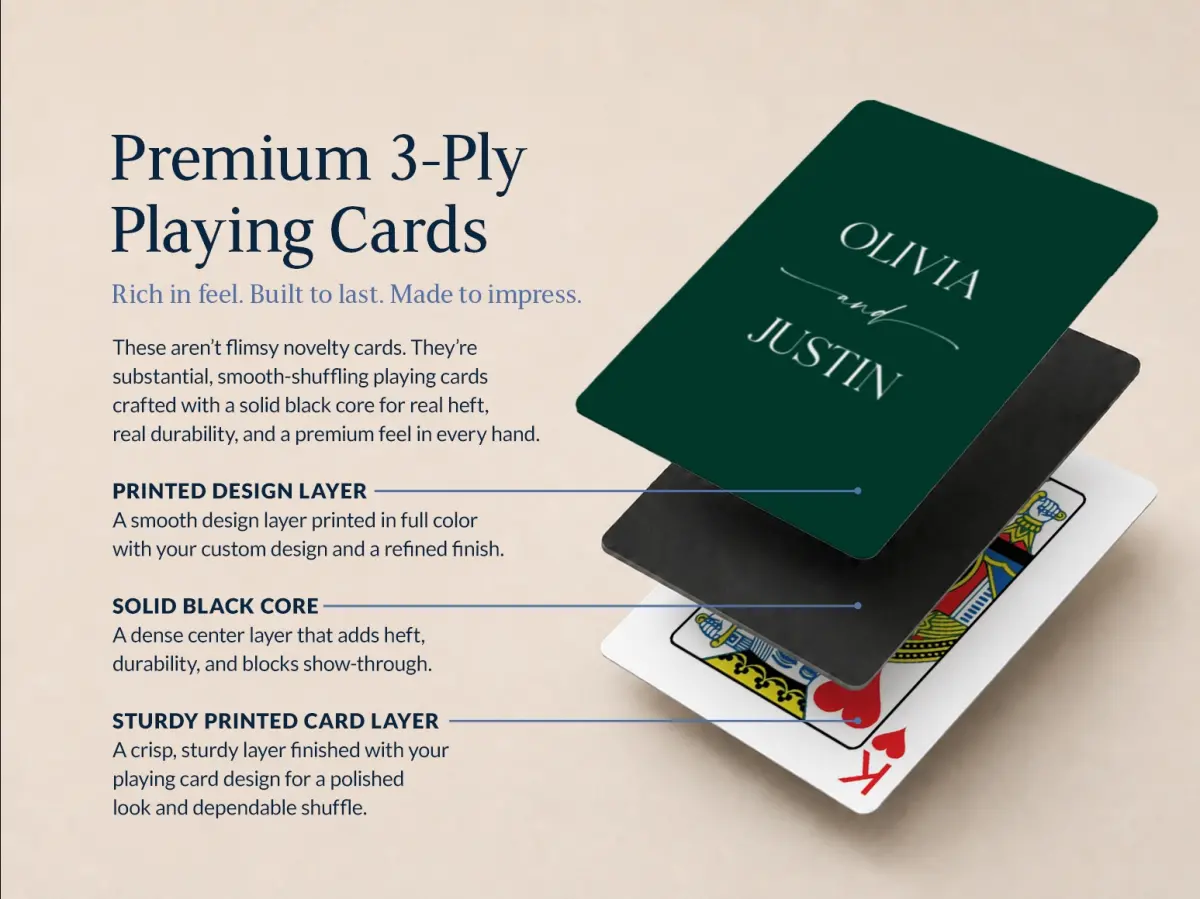 Wedding Playing Cards