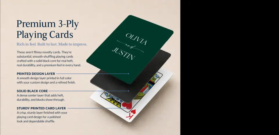 Wedding Playing Cards