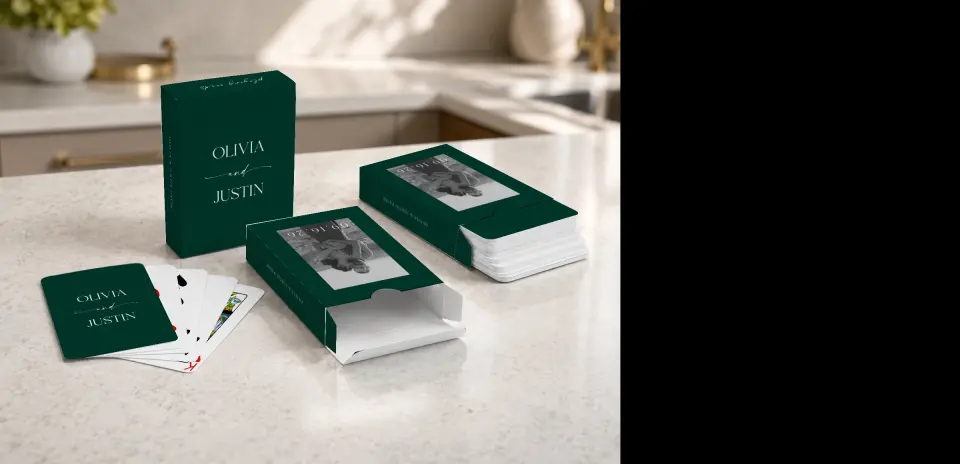 Wedding Playing Cards