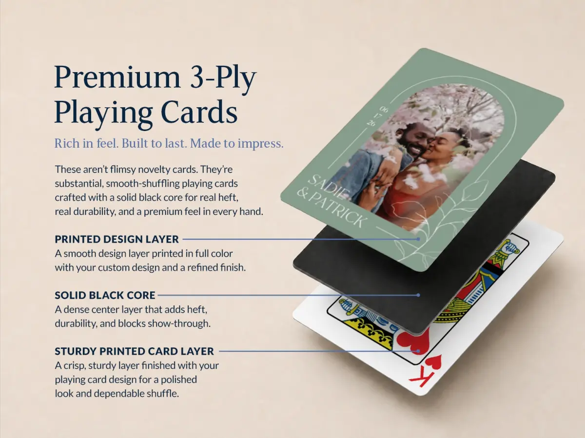 Wedding Playing Cards