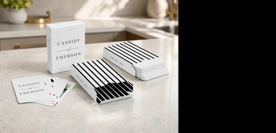 Wedding Playing Cards