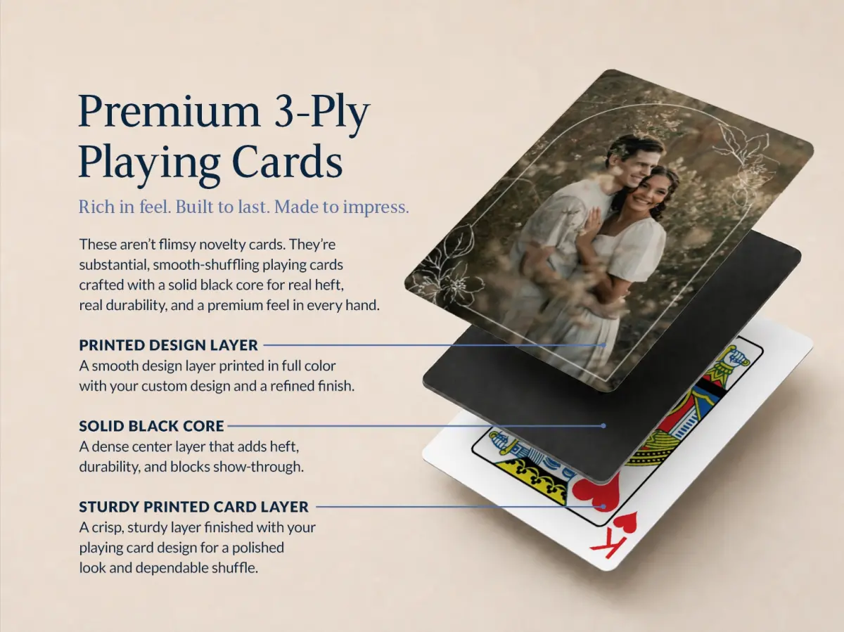 Wedding Playing Cards