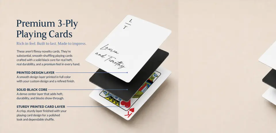 Wedding Playing Cards