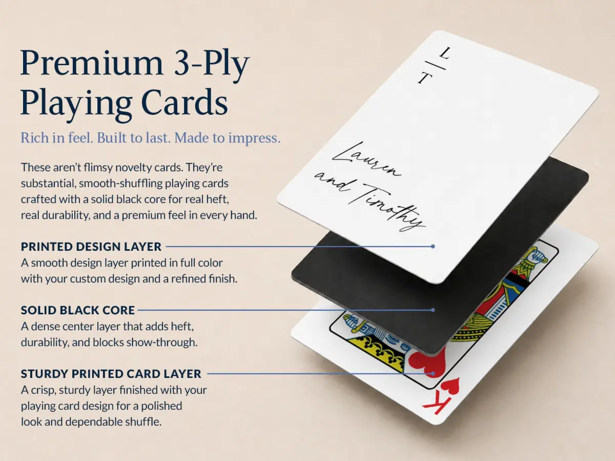 Wedding Playing Cards