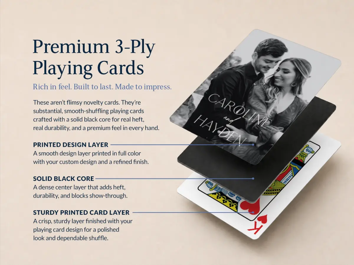 Wedding Playing Cards