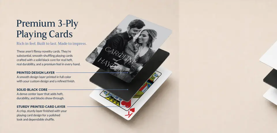 Wedding Playing Cards