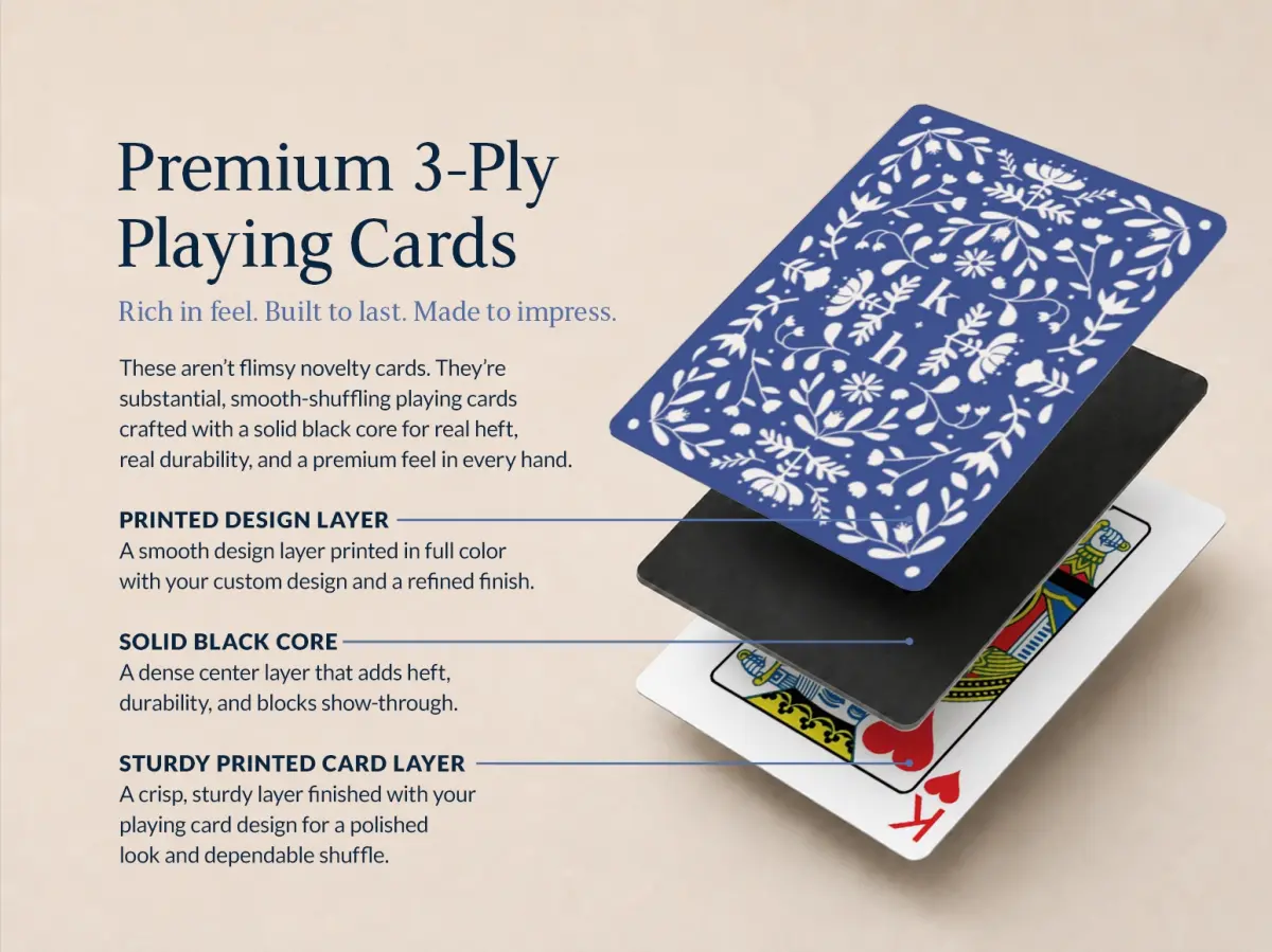 Wedding Playing Cards