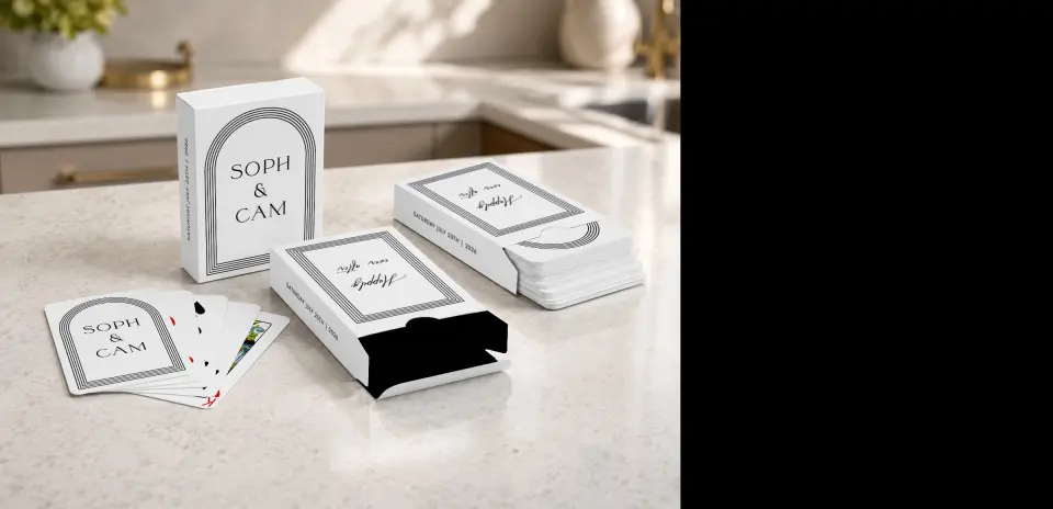 Wedding Playing Cards