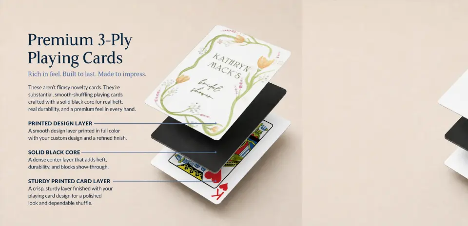 Wedding Playing Cards