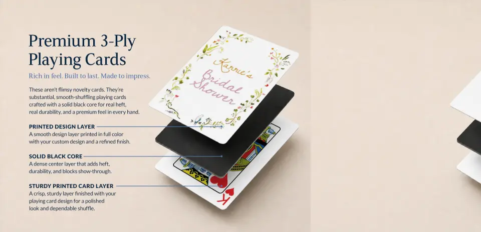 Wedding Playing Cards