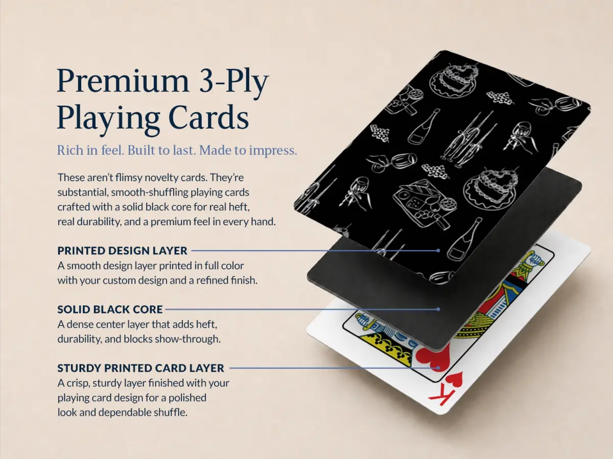 Wedding Playing Cards
