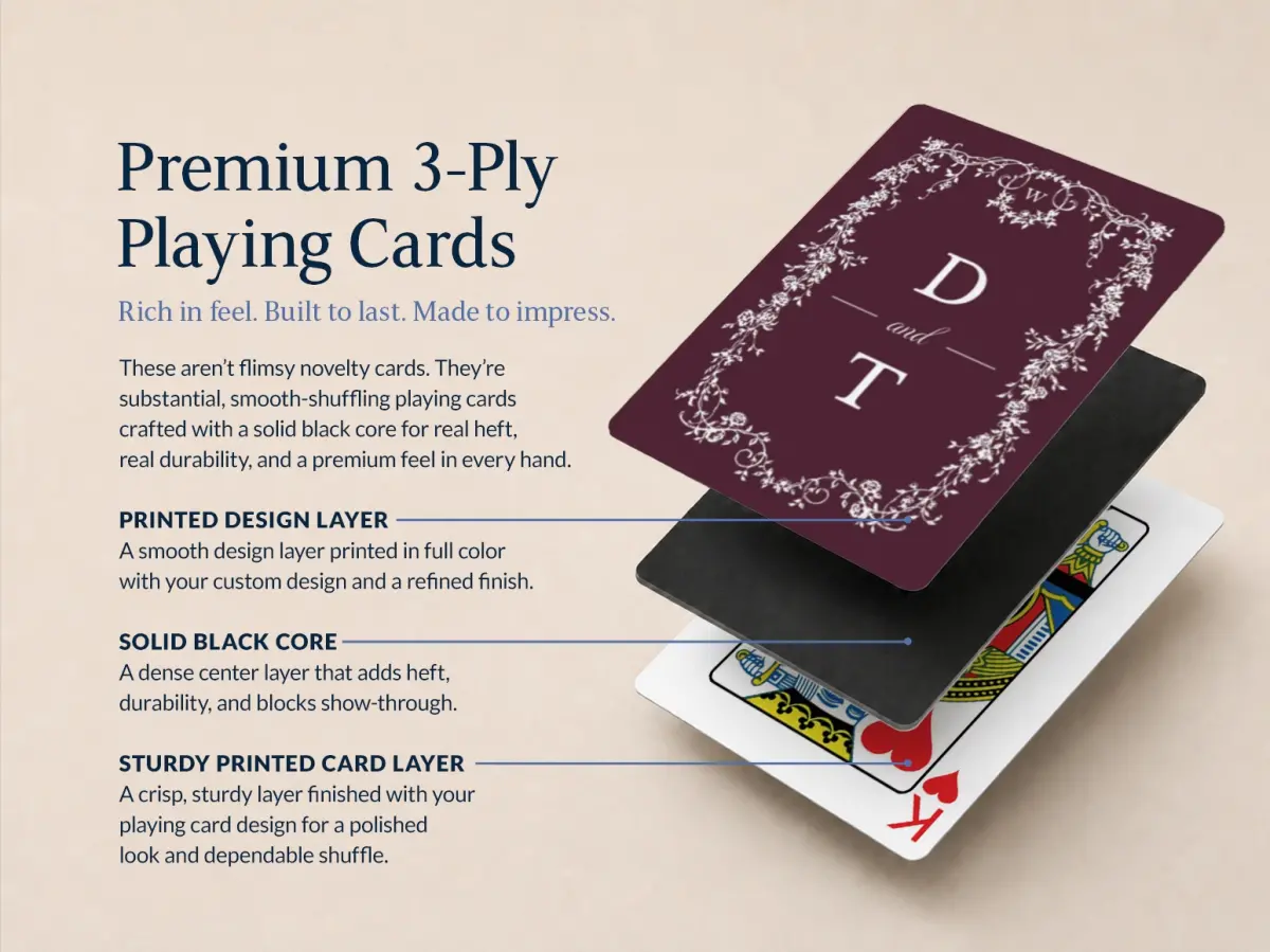Wedding Playing Cards