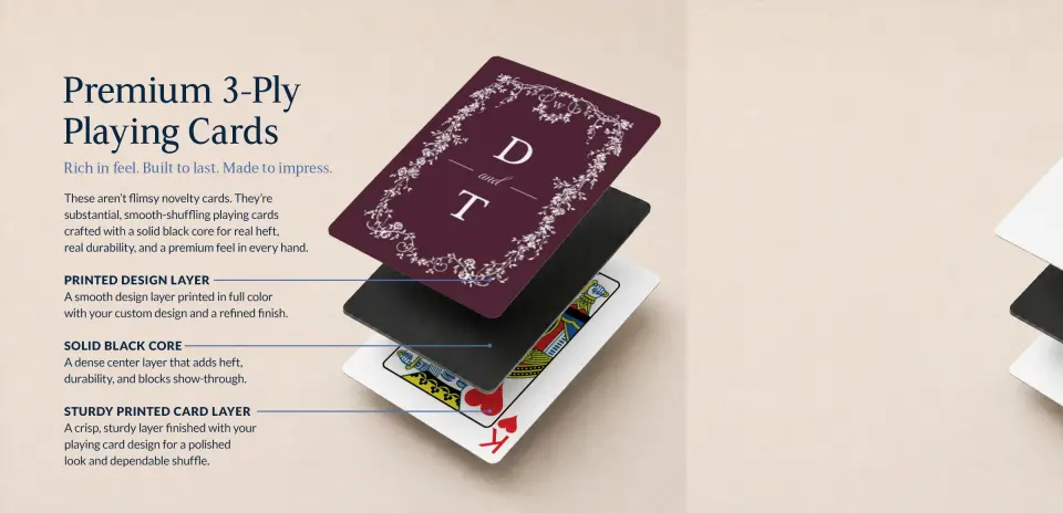 Wedding Playing Cards