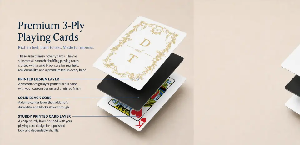 Wedding Playing Cards