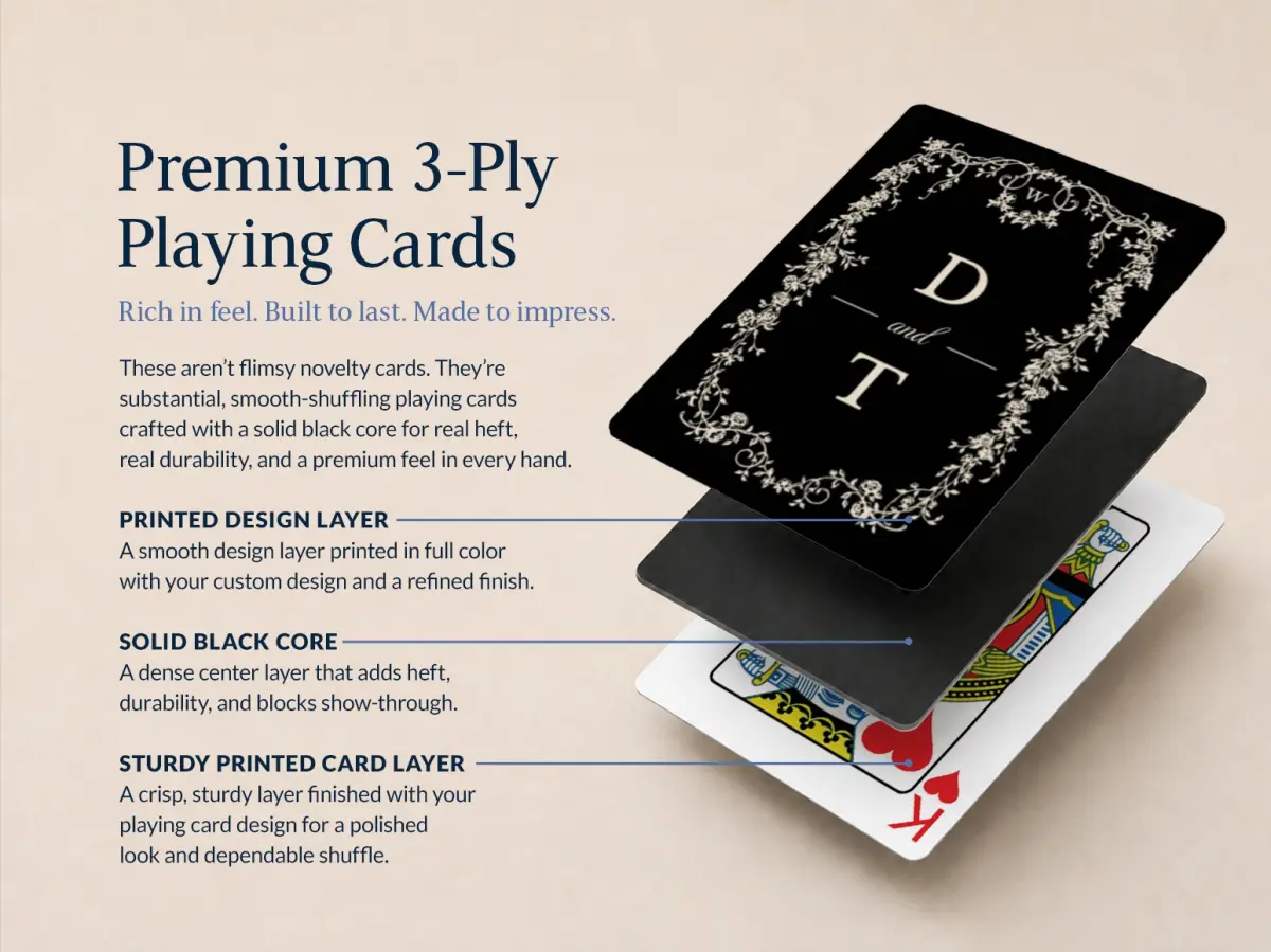 Wedding Playing Cards