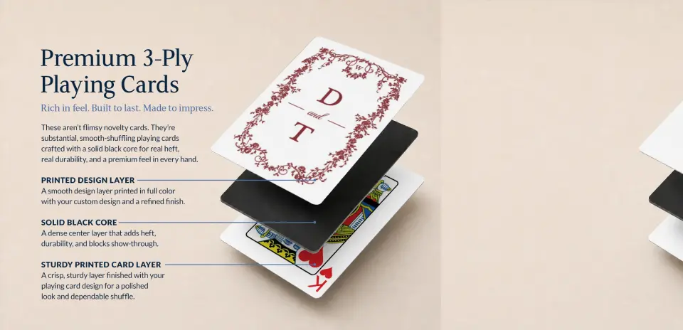 Wedding Playing Cards