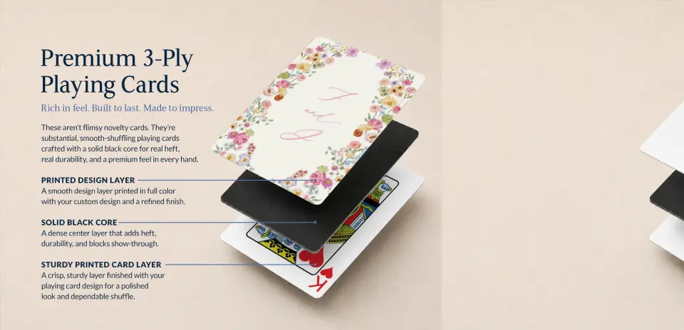 Wedding Playing Cards