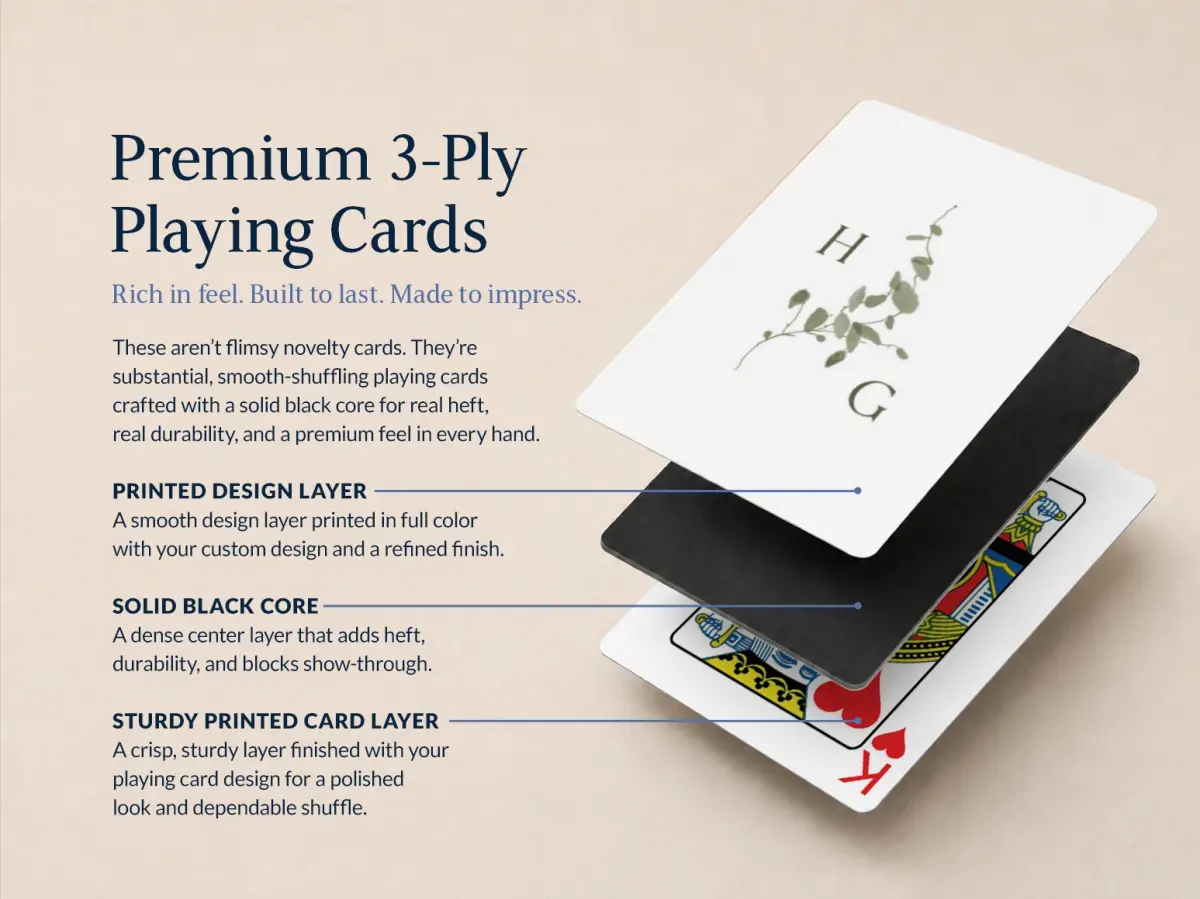 Wedding Playing Cards