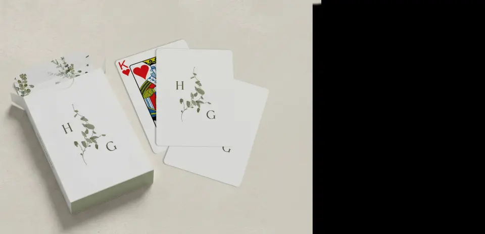 Wedding Playing Cards