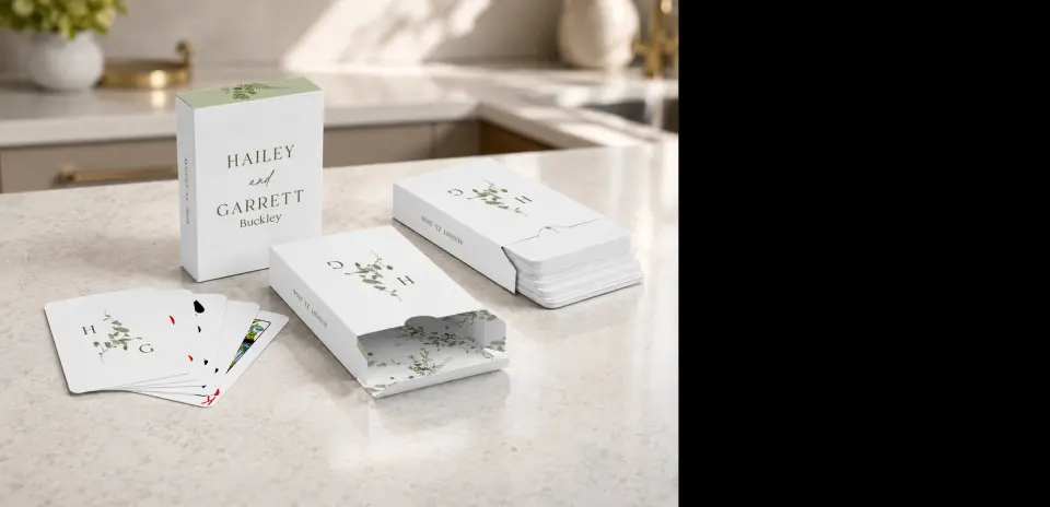 Wedding Playing Cards