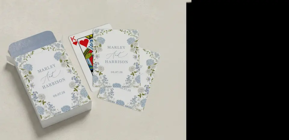 Wedding Playing Cards