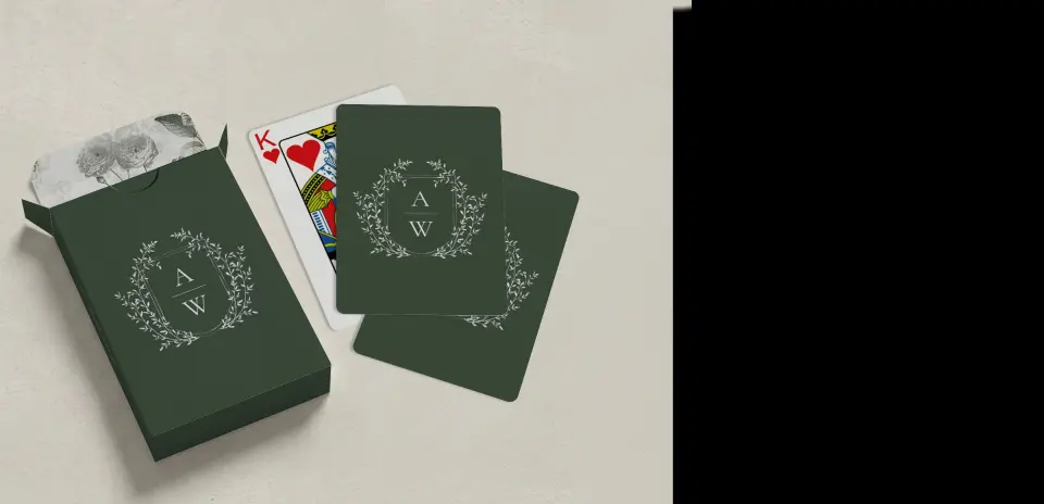 Wedding Playing Cards