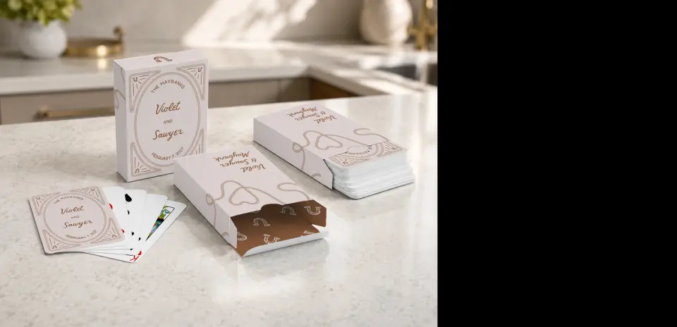 Wedding Playing Cards