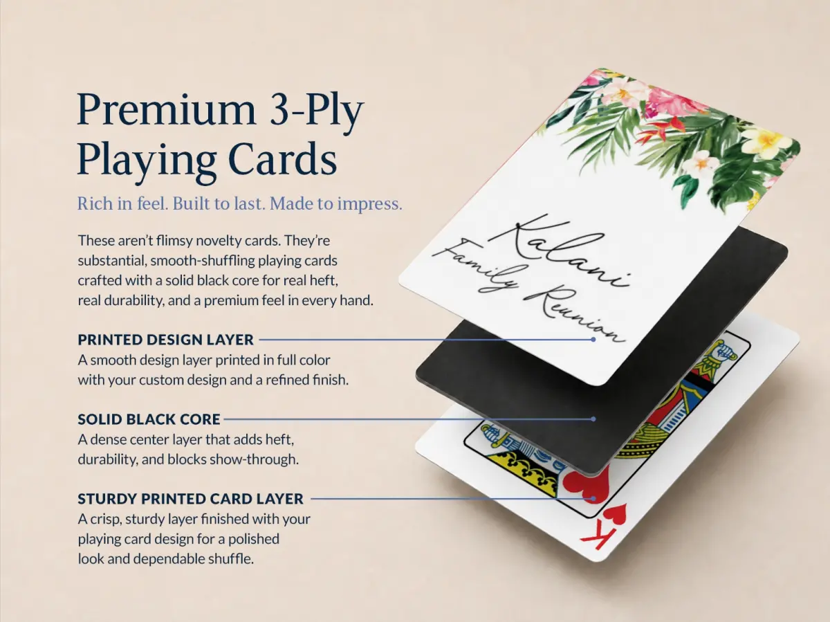 Wedding Playing Cards