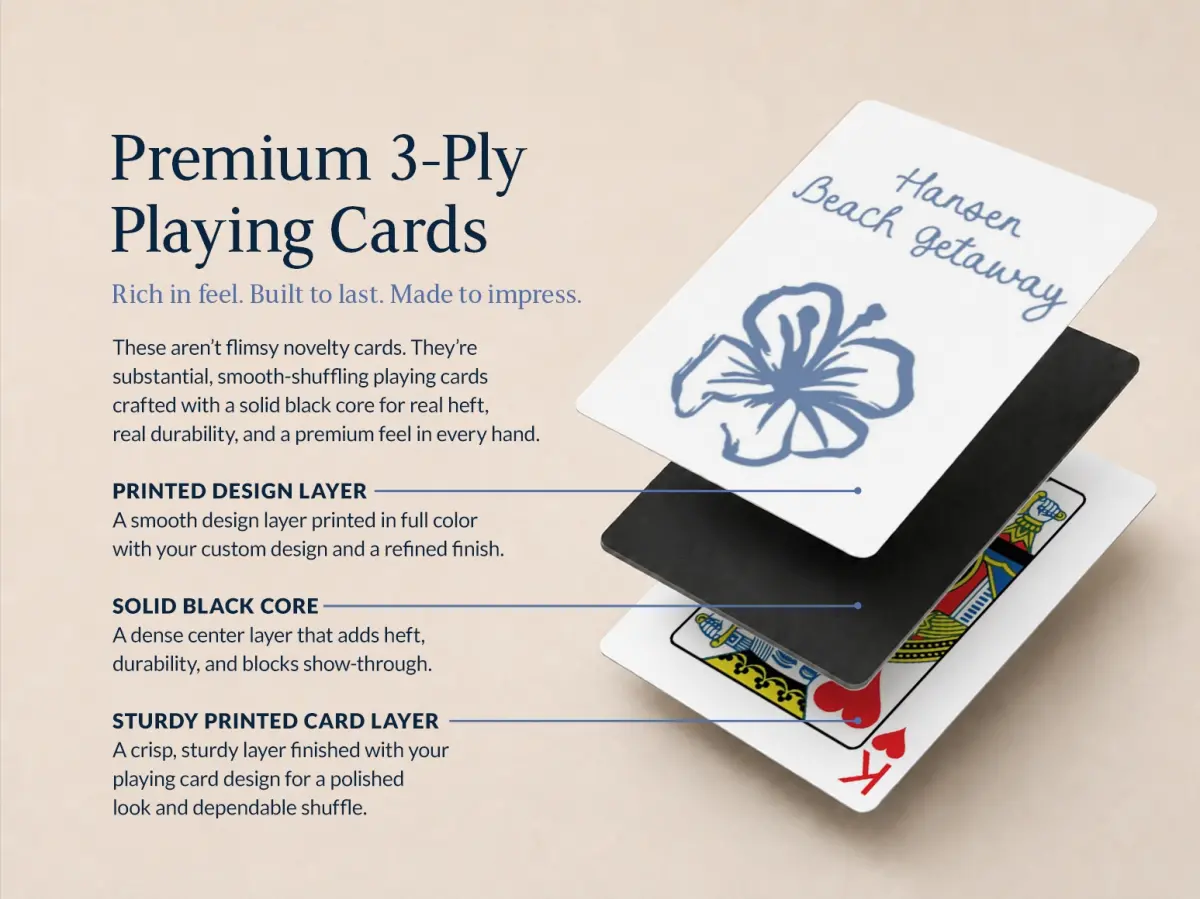 Wedding Playing Cards