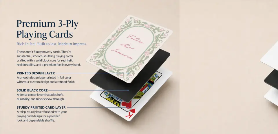Wedding Playing Cards