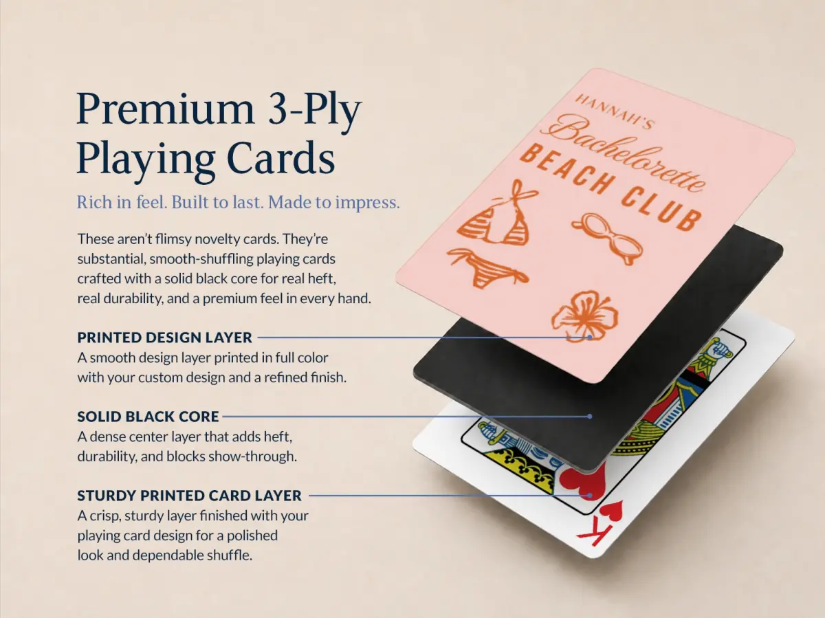 Wedding Playing Cards