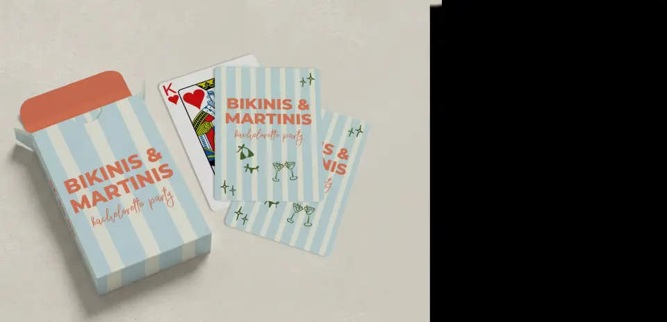 Wedding Playing Cards