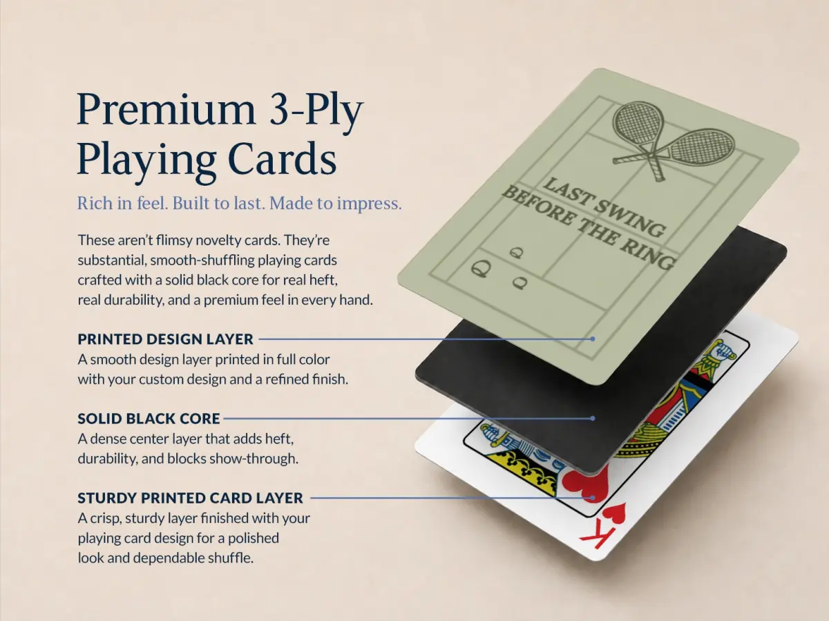 Wedding Playing Cards