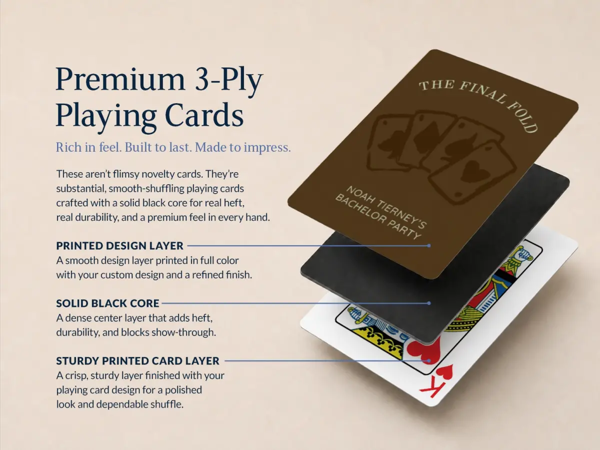 Wedding Playing Cards