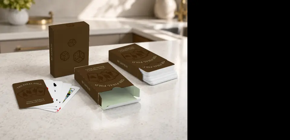 Wedding Playing Cards