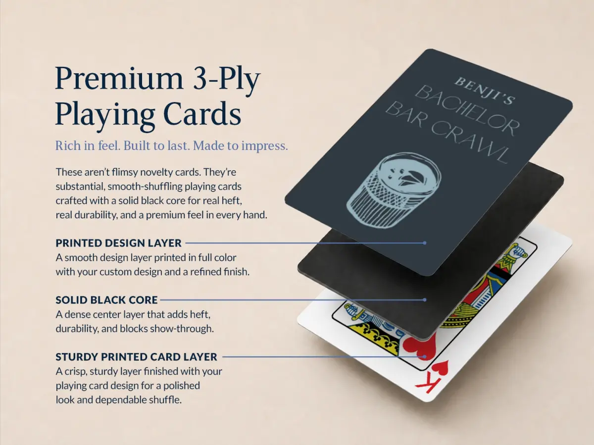 Wedding Playing Cards