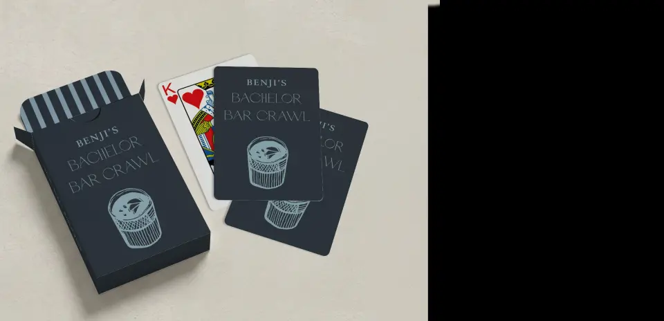 Wedding Playing Cards