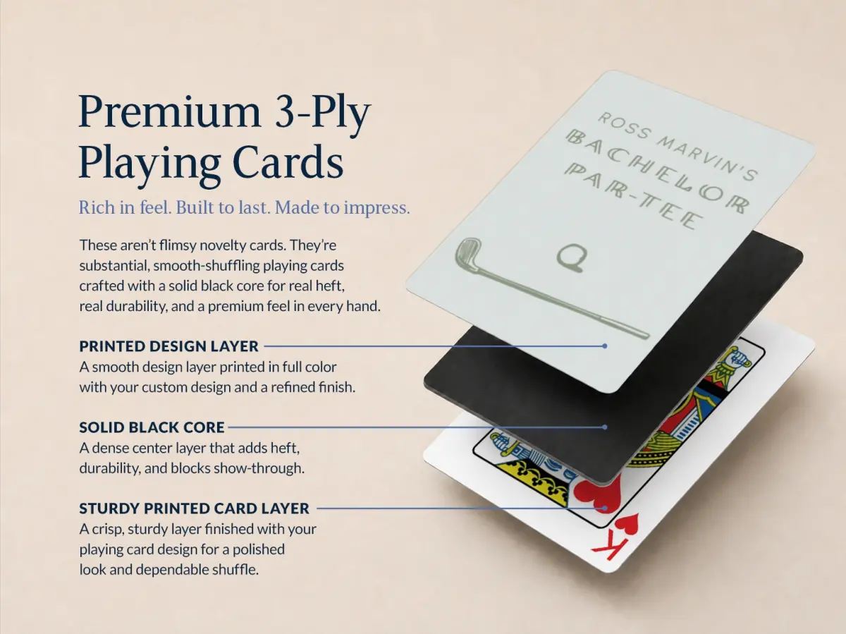 Wedding Playing Cards
