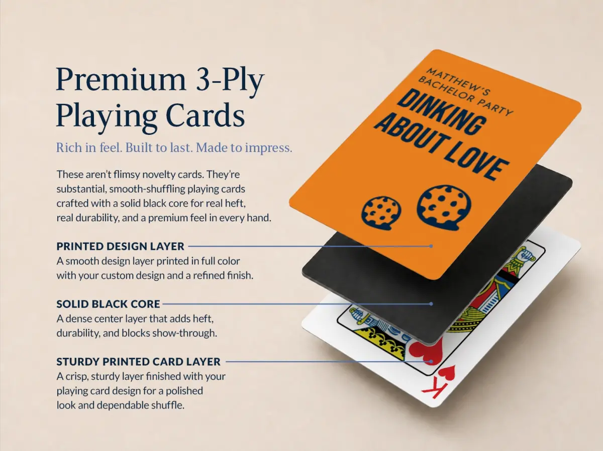 Wedding Playing Cards