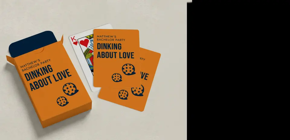 Wedding Playing Cards