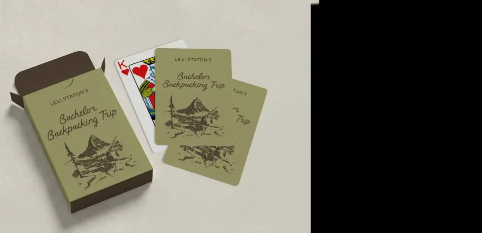 Wedding Playing Cards