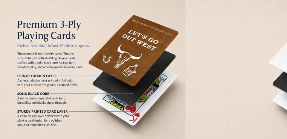 Wedding Playing Cards