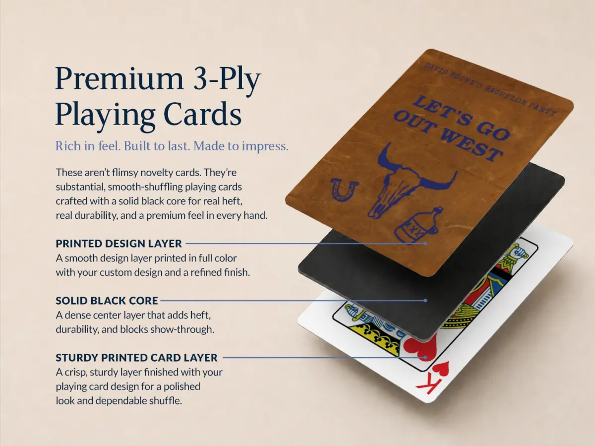 Wedding Playing Cards
