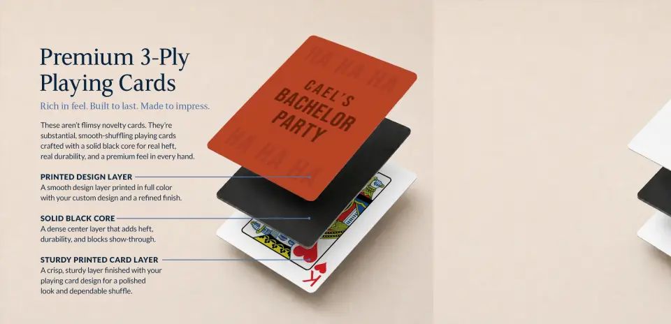 Wedding Playing Cards