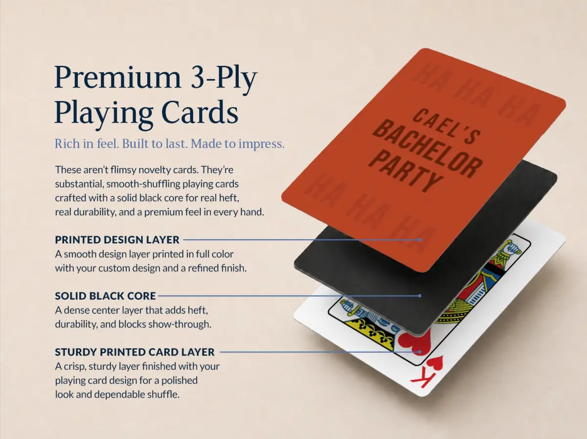 Wedding Playing Cards
